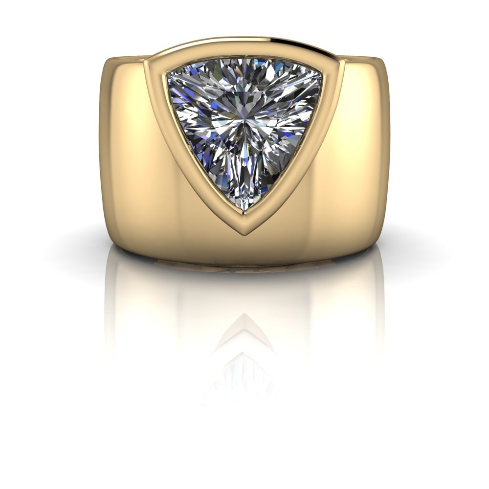 10kt yellow gold Engagement Ring Bel Viaggio Designs, LLC