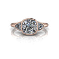 10kt rose gold Engagement Ring Bel Viaggio Designs, LLC