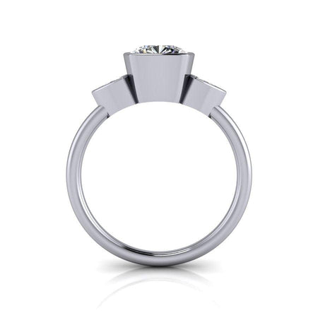 925 Silver Engagement Ring Bel Viaggio Designs, LLC