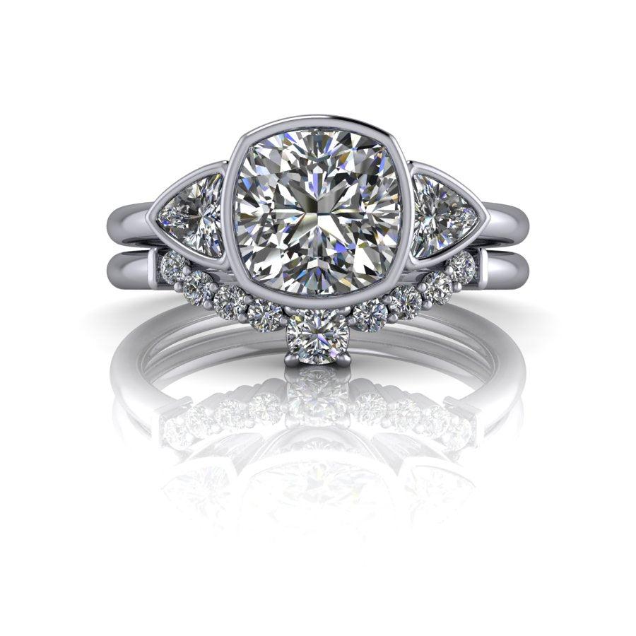 925 Silver Engagement Ring Bel Viaggio Designs, LLC