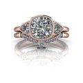 10kt rose gold Engagement Ring Bel Viaggio Designs, LLC