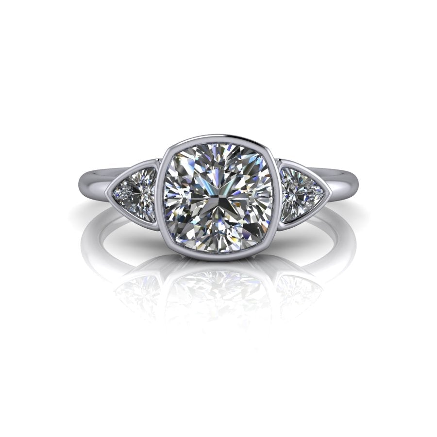 925 Silver Engagement Ring Bel Viaggio Designs, LLC