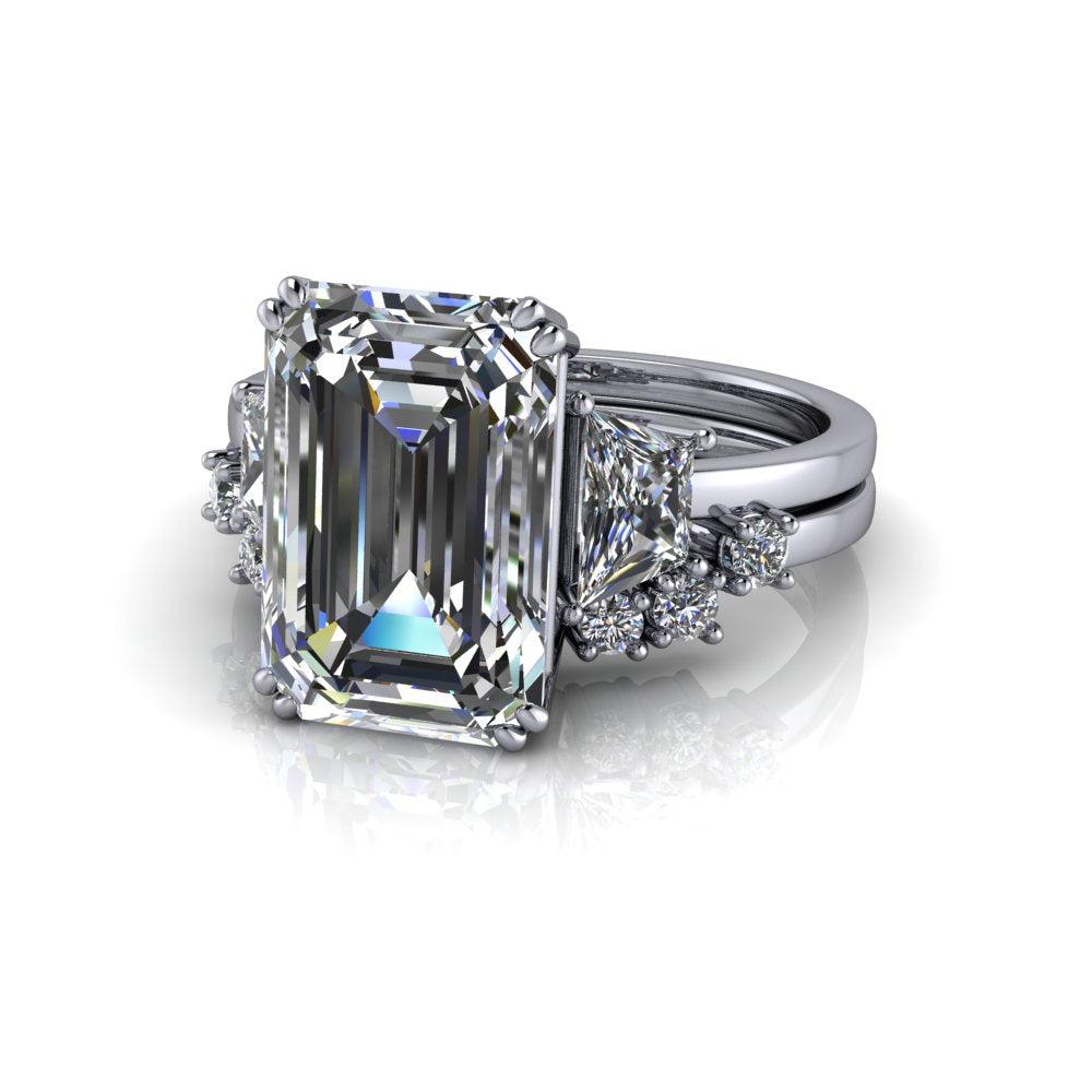 925 Silver Engagement Ring Bel Viaggio Designs, LLC