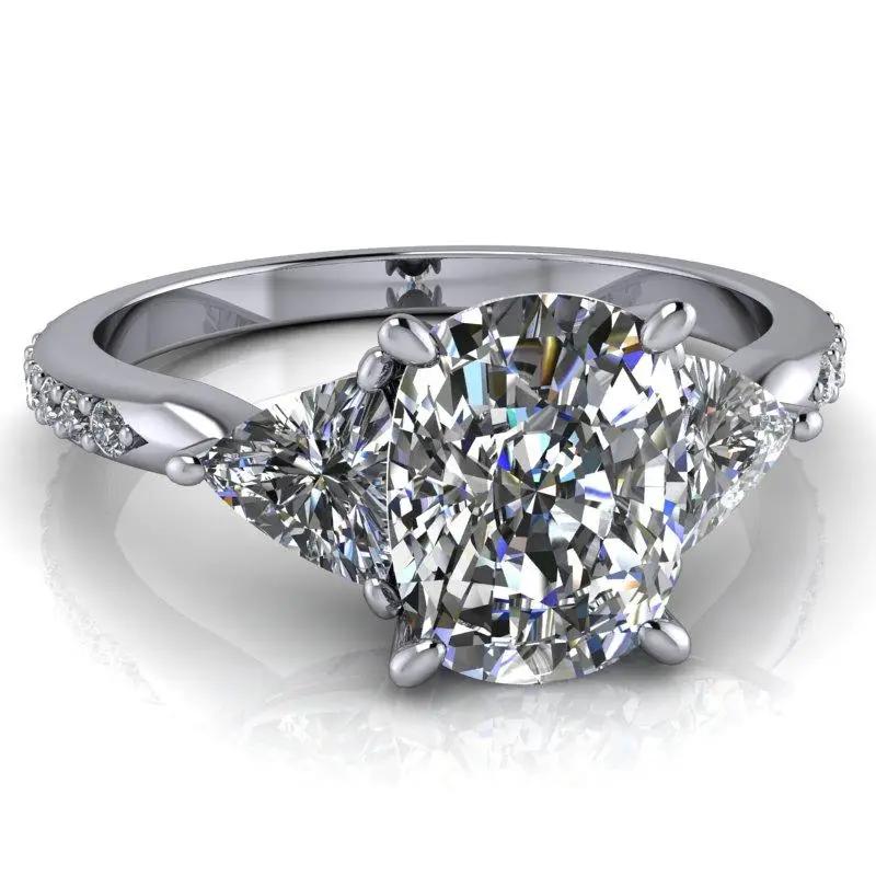 925 Silver Engagement Ring Bel Viaggio Designs, LLC