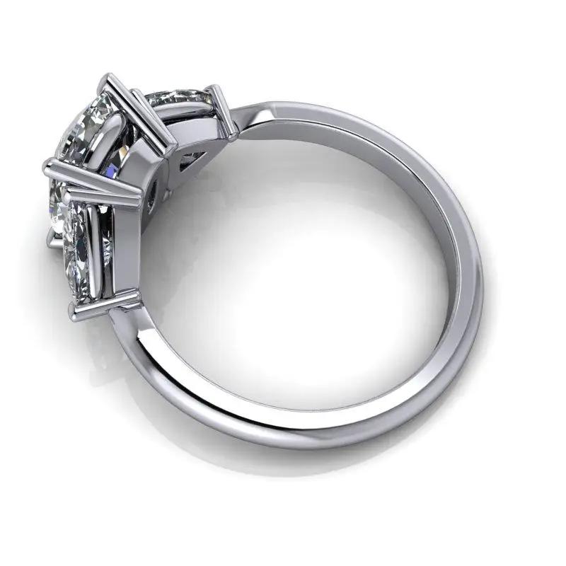 925 Silver Engagement Ring Bel Viaggio Designs, LLC