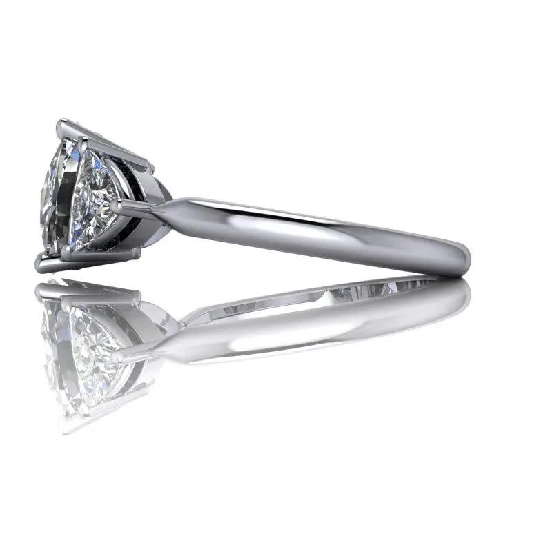 925 Silver Engagement Ring Bel Viaggio Designs, LLC