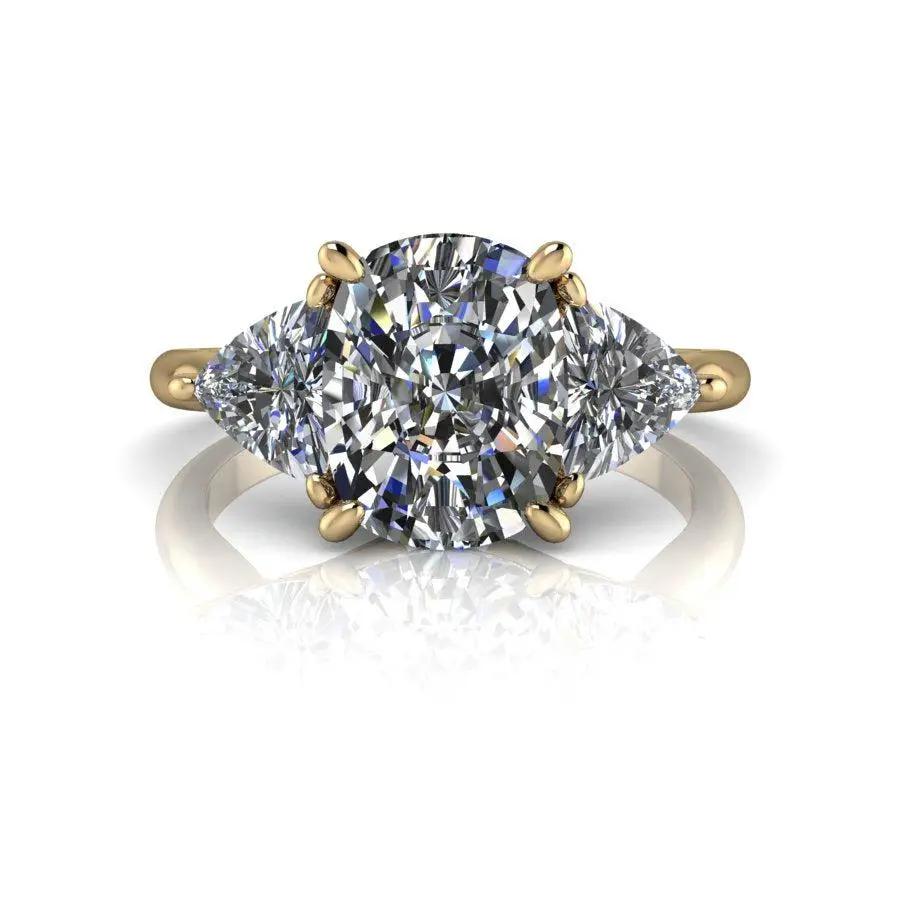 10kt yellow gold Engagement Ring Bel Viaggio Designs, LLC