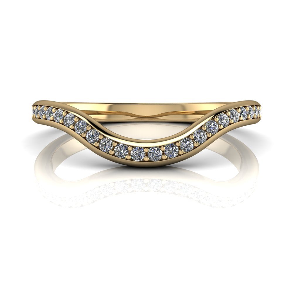 10kt yellow gold Engagement Ring Bel Viaggio Designs, LLC