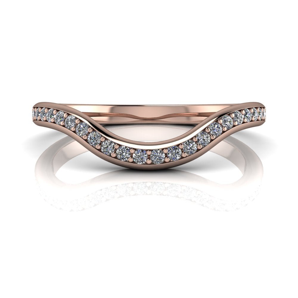 10kt rose gold Engagement Ring Bel Viaggio Designs, LLC