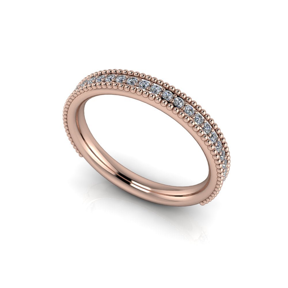 10kt rose gold Engagement Ring Bel Viaggio Designs, LLC