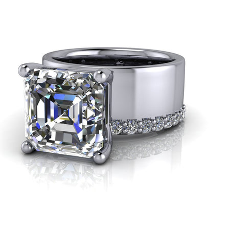 925 Silver Engagement Ring Bel Viaggio Designs, LLC