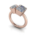 10kt rose gold Engagement Ring Bel Viaggio Designs, LLC