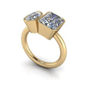 10kt yellow gold Engagement Ring Bel Viaggio Designs, LLC