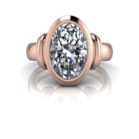 10kt rose gold Engagement Ring Bel Viaggio Designs, LLC