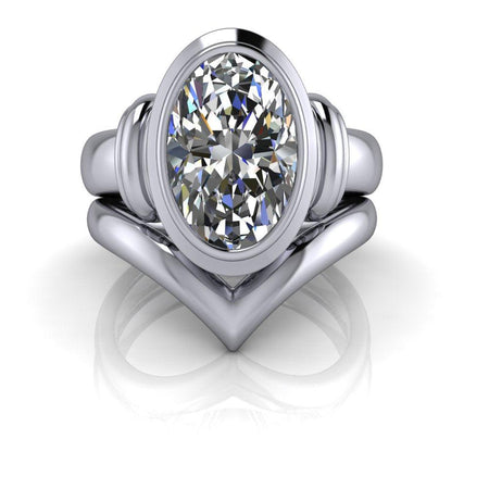 925 Silver Engagement Ring Bel Viaggio Designs, LLC