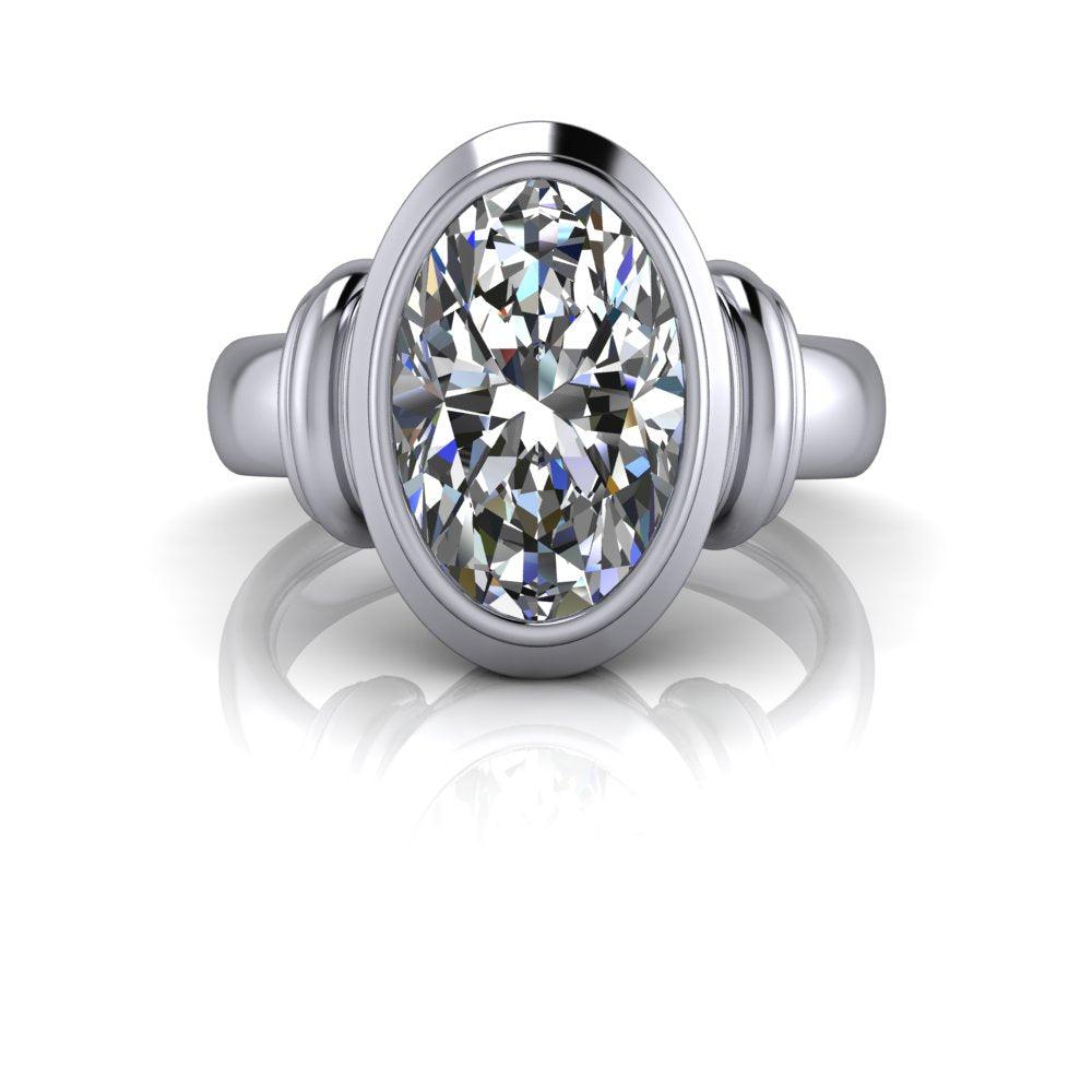 925 Silver Engagement Ring Bel Viaggio Designs, LLC