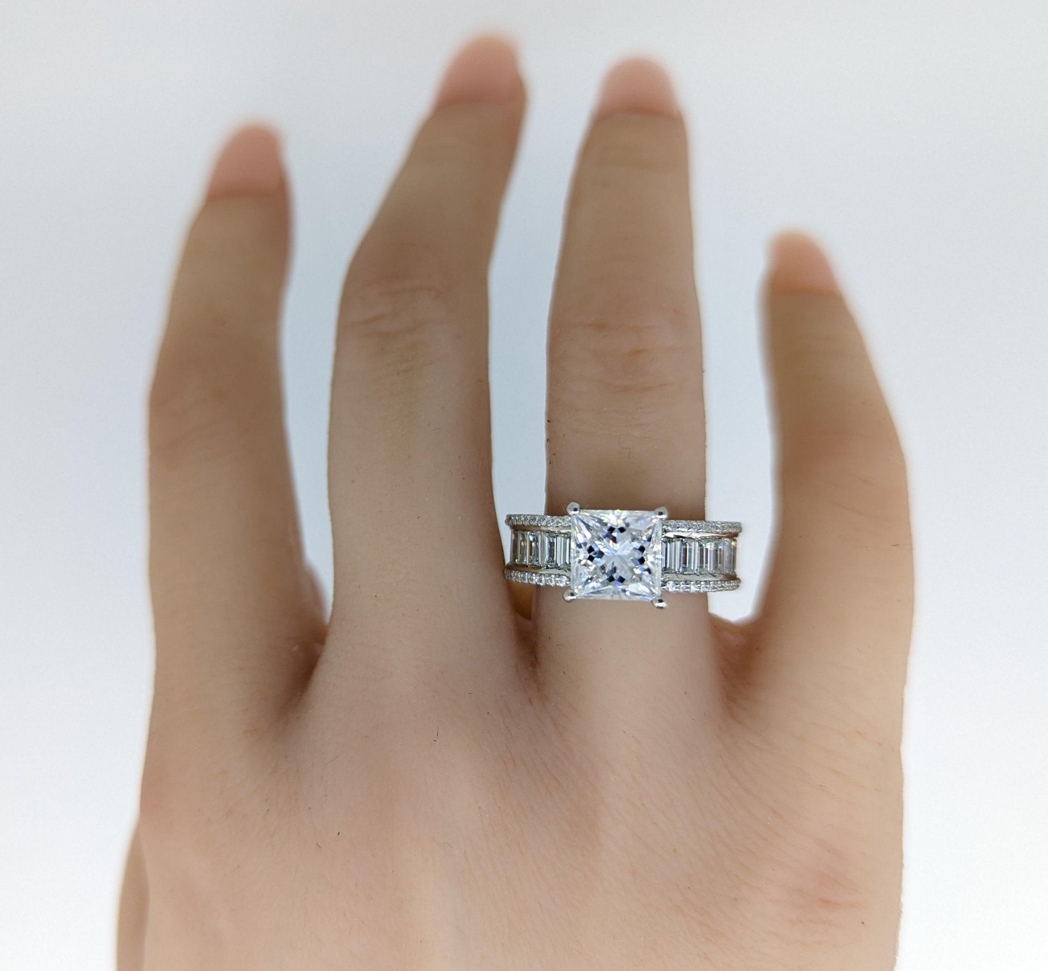 925 Silver Engagement Ring Bel Viaggio Designs, LLC