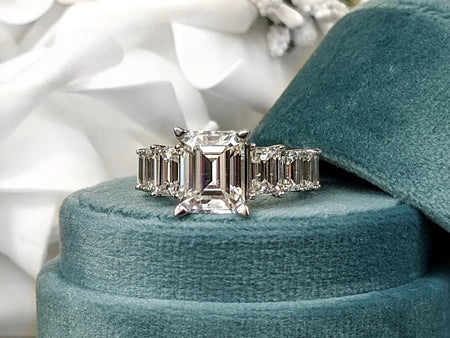 925 Silver Engagement Ring Bel Viaggio Designs, LLC