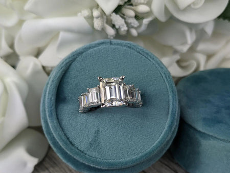 925 Silver Engagement Ring Bel Viaggio Designs, LLC