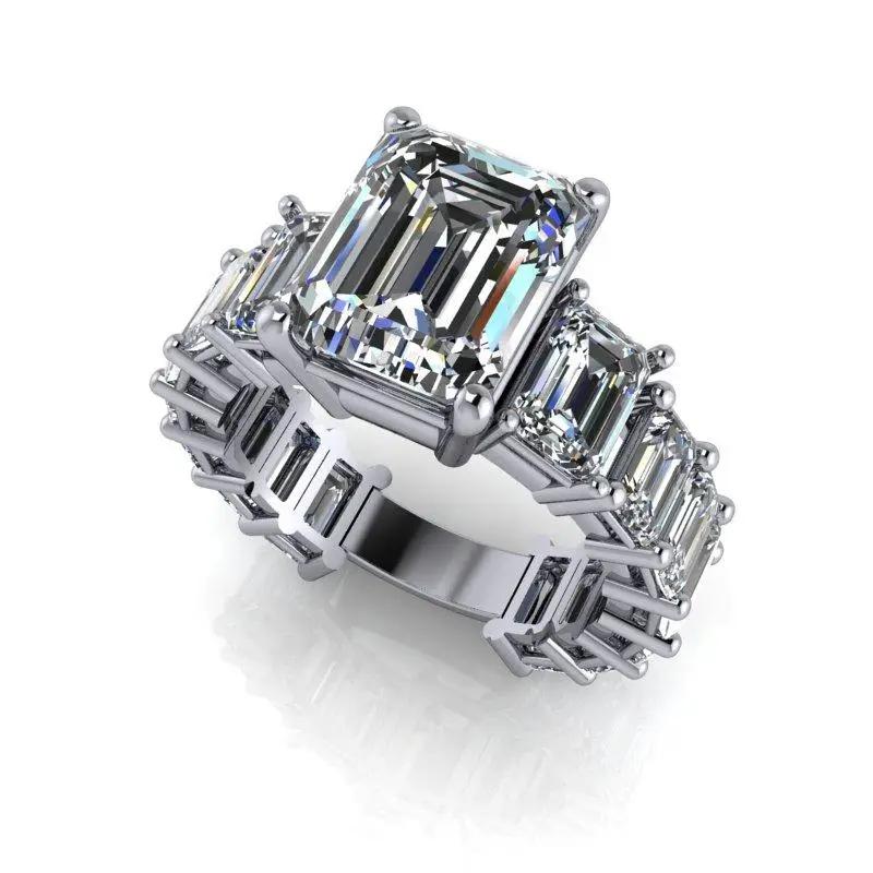 10kt white gold Engagement Ring Bel Viaggio Designs, LLC