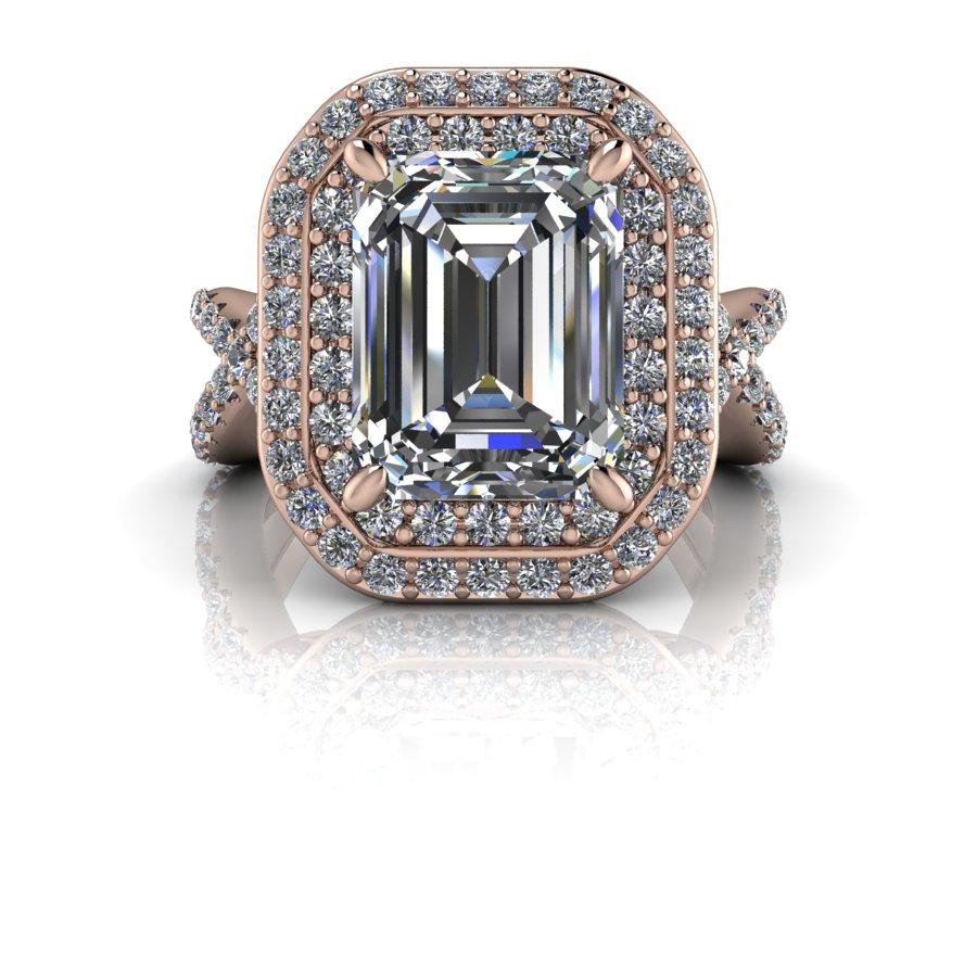 925 Silver Engagement Ring Bel Viaggio Designs, LLC