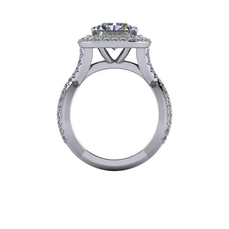 10kt rose gold Engagement Ring Bel Viaggio Designs, LLC