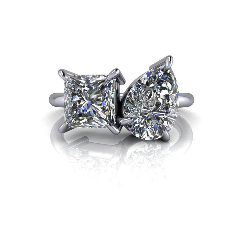925 Silver Engagement Ring Bel Viaggio Designs, LLC