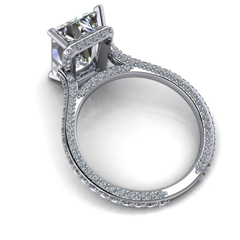 925 Silver Engagement Ring Bel Viaggio Designs, LLC