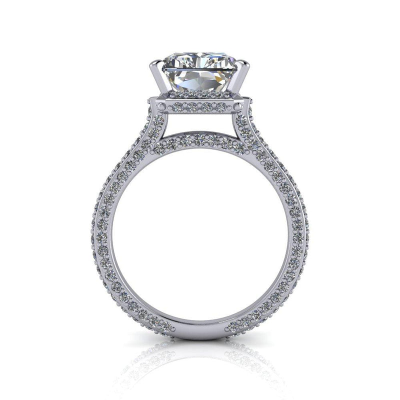 925 Silver Engagement Ring Bel Viaggio Designs, LLC