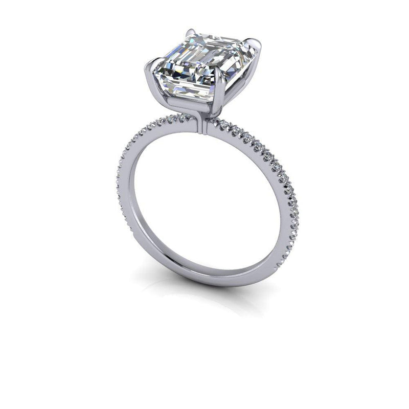 10kt yellow gold Engagement Ring Bel Viaggio Designs, LLC