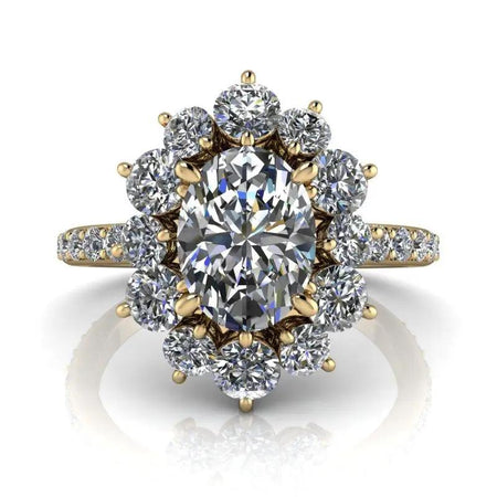 10kt yellow gold Engagement Ring Bel Viaggio Designs, LLC