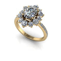 14kt yellow gold Engagement Ring Bel Viaggio Designs, LLC