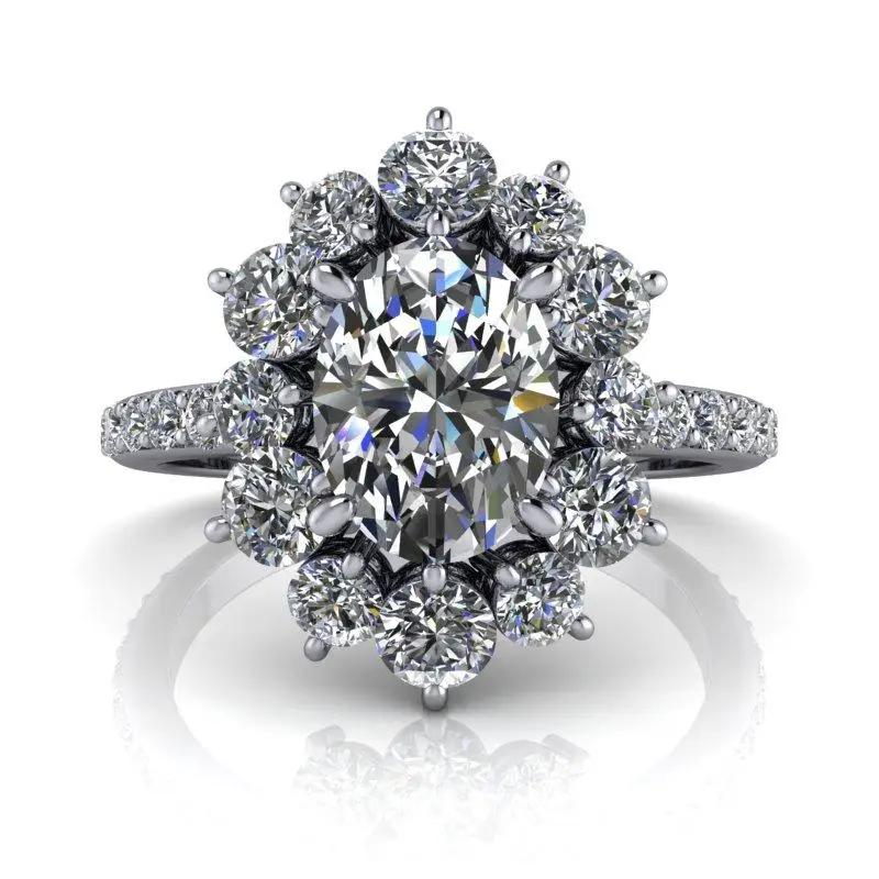 925 Silver Engagement Ring Bel Viaggio Designs, LLC