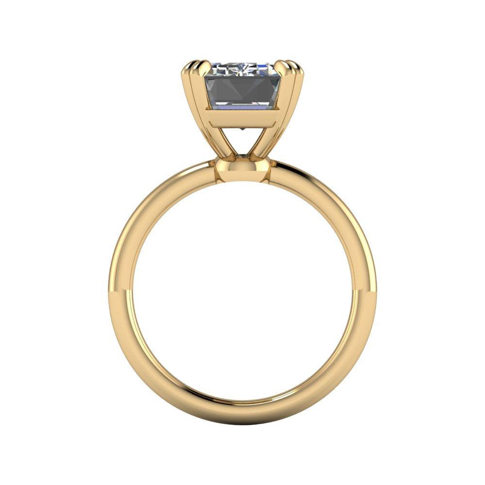 10kt yellow gold Engagement Ring Bel Viaggio Designs, LLC