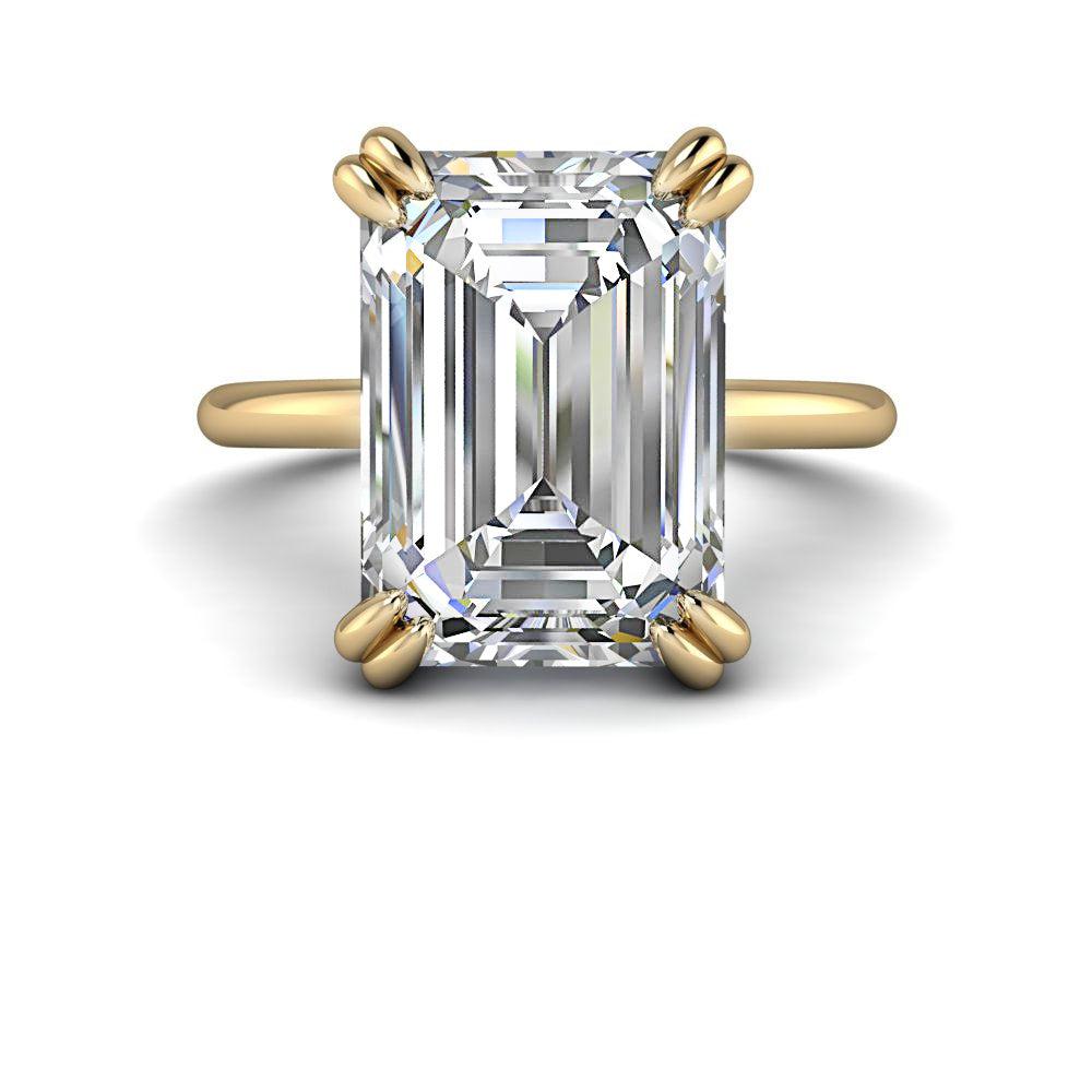 10kt yellow gold Engagement Ring Bel Viaggio Designs, LLC