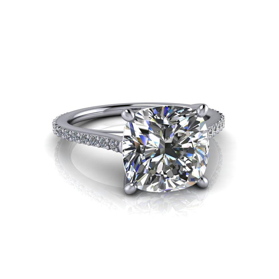 925 Silver Engagement Ring Bel Viaggio Designs, LLC