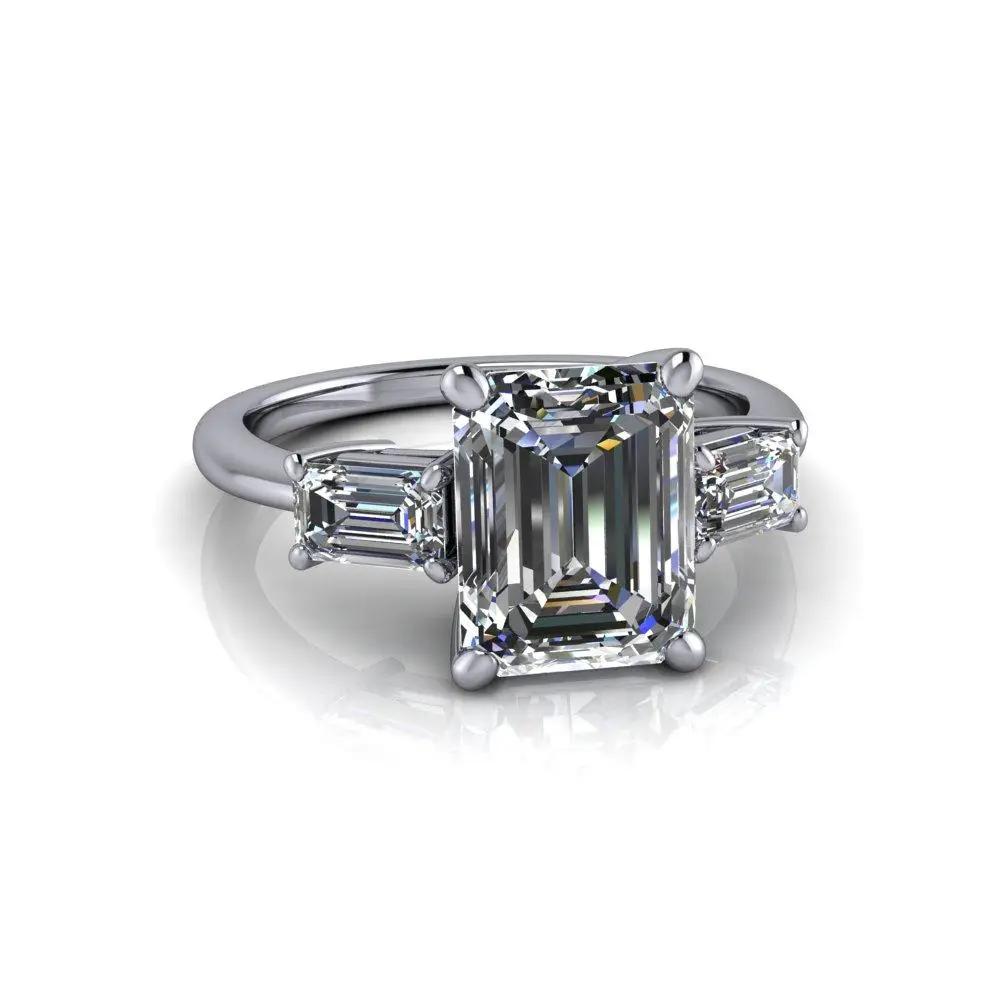 925 Silver Engagement Ring Bel Viaggio Designs, LLC