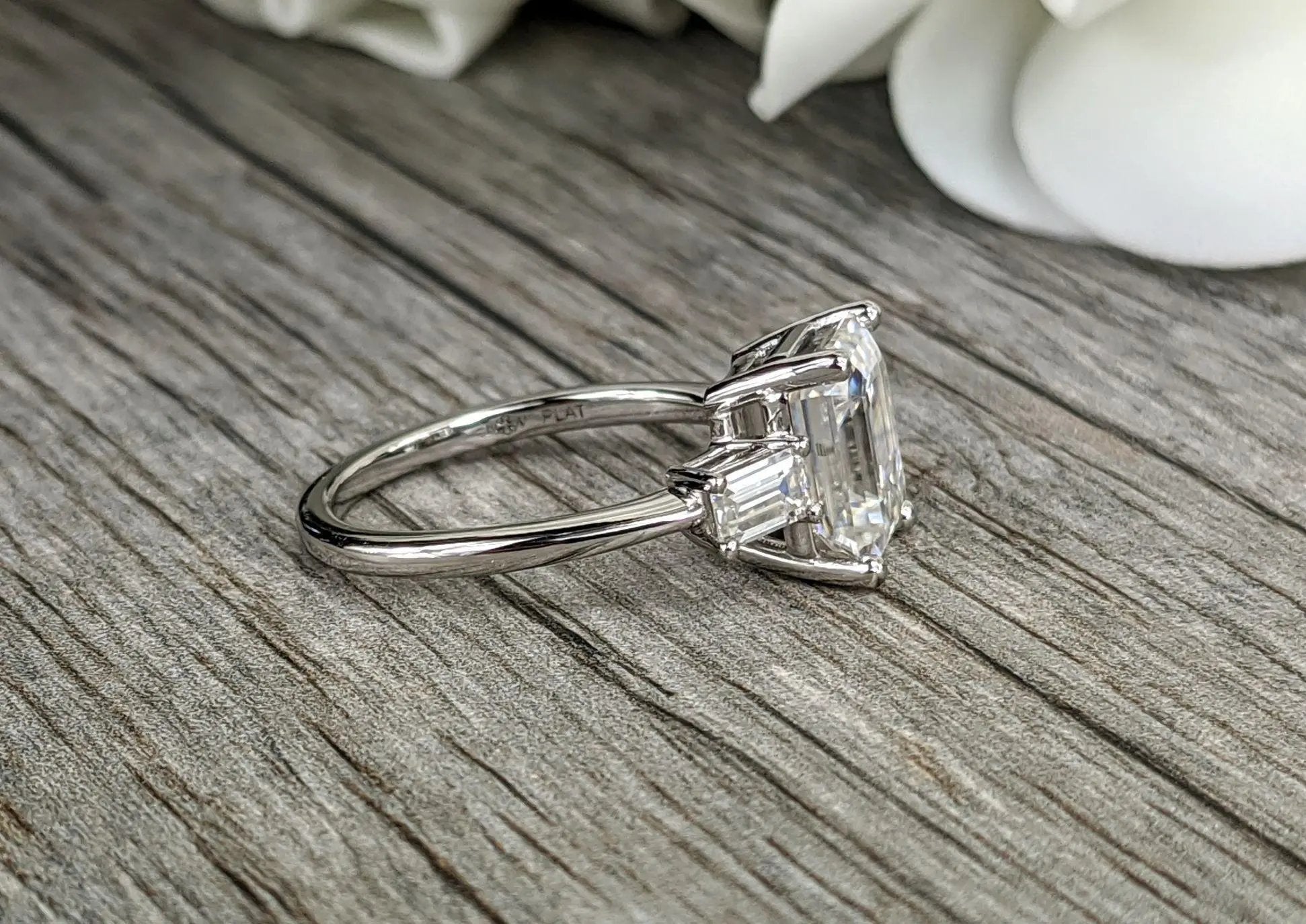 925 Silver Engagement Ring Bel Viaggio Designs, LLC