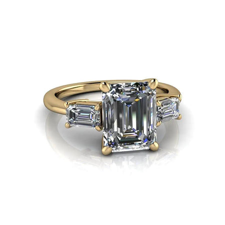 10kt yellow gold Engagement Ring Bel Viaggio Designs, LLC