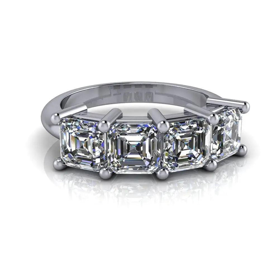 14 kt white gold Anniversary Ring Bel Viaggio Designs, LLC