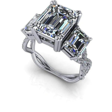 10kt white gold Celestial Premier Bel Viaggio Designs, LLC