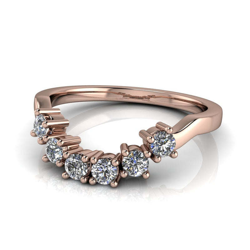 10kt rose gold Engagement Ring Bel Viaggio Designs, LLC