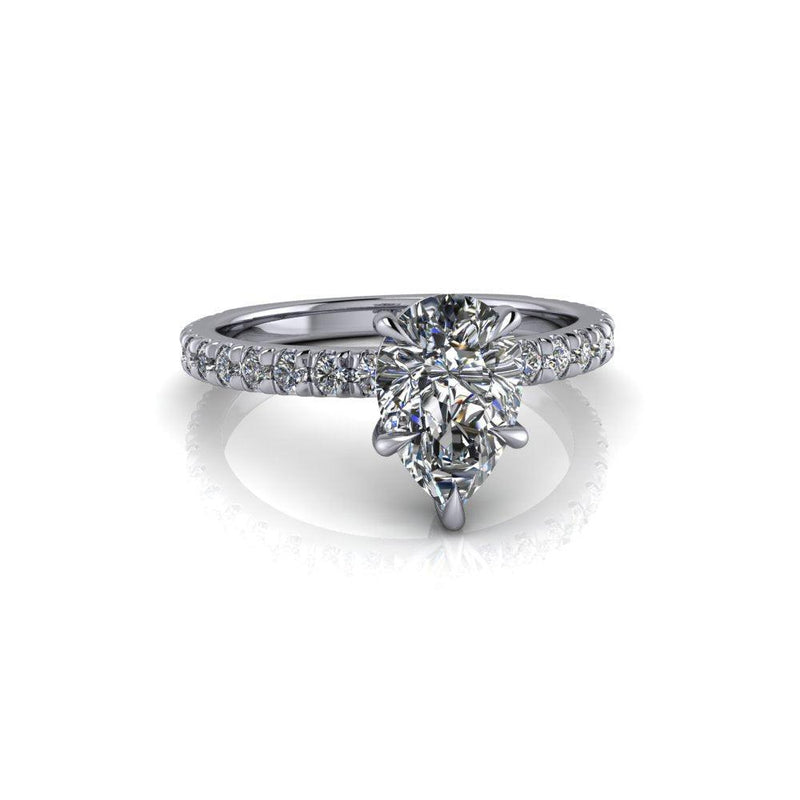 925 Silver Engagement Ring Bel Viaggio Designs, LLC