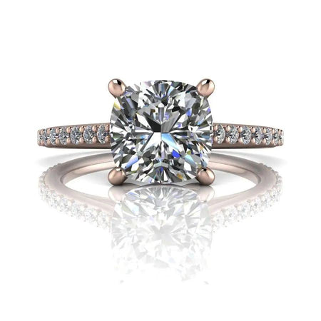 10kt rose gold Engagement Ring Bel Viaggio Designs, LLC