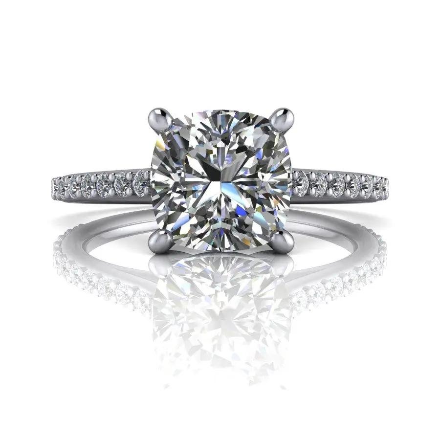 925 Silver Engagement Ring Bel Viaggio Designs, LLC