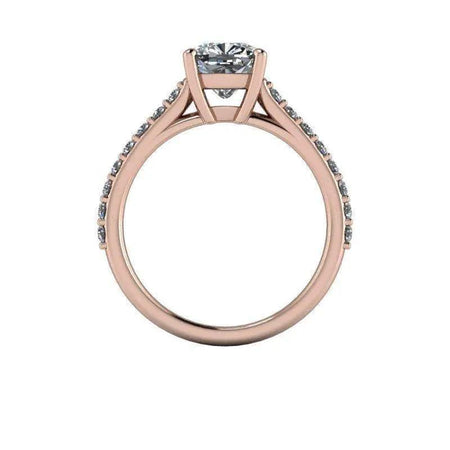 10kt yellow gold Engagement Ring Bel Viaggio Designs, LLC