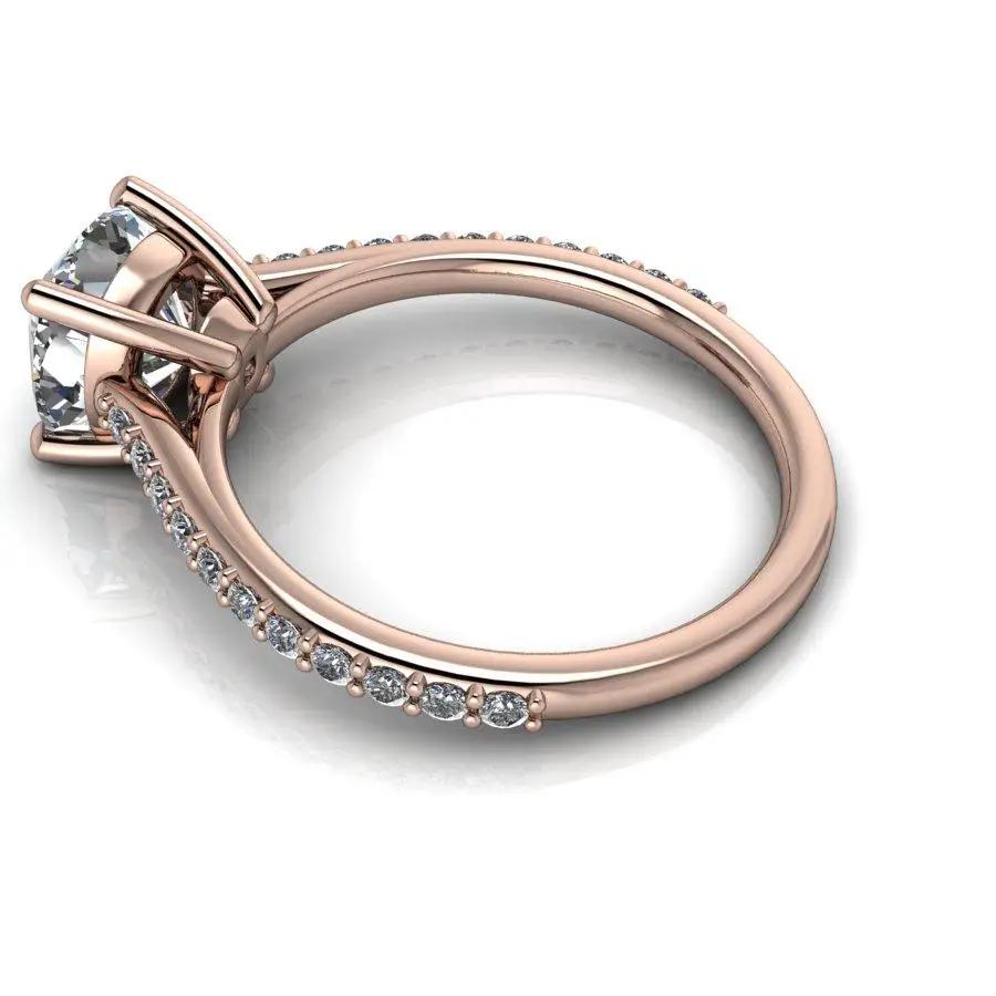 925 Silver Engagement Ring Bel Viaggio Designs, LLC