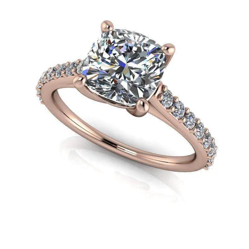 925 Silver Engagement Ring Bel Viaggio Designs, LLC