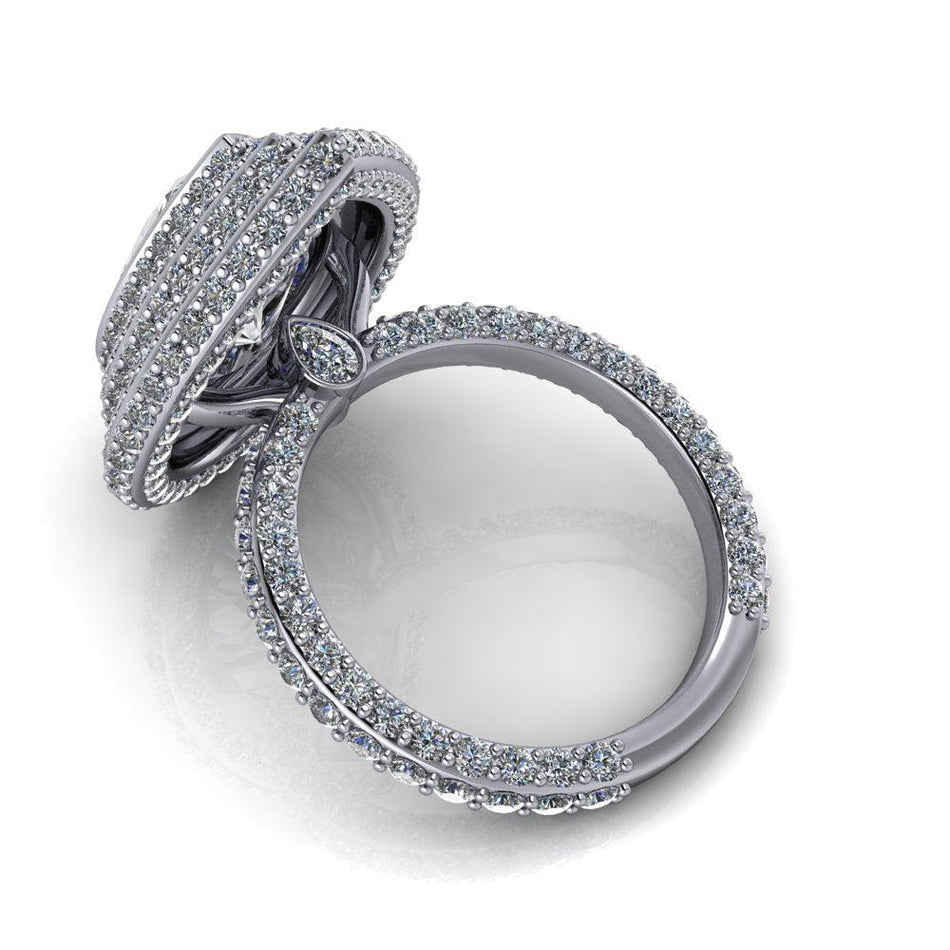 925 Silver Engagement Ring Bel Viaggio Designs, LLC