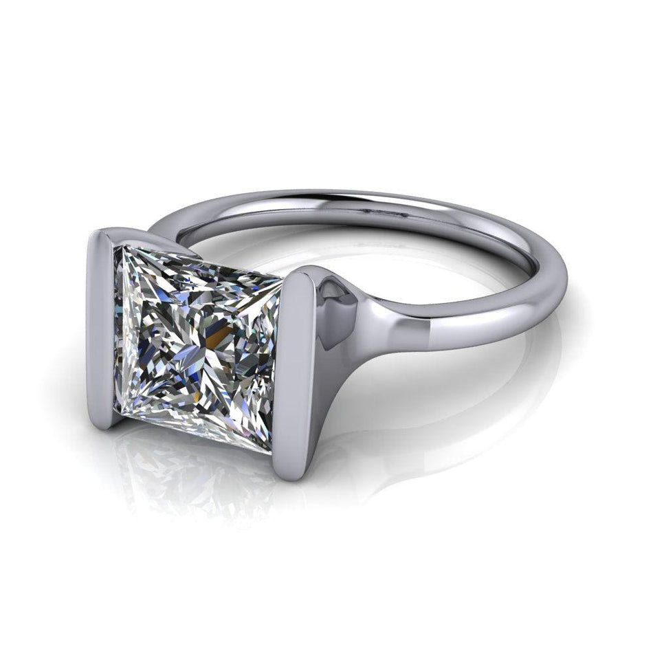 925 Silver Engagement Ring Bel Viaggio Designs, LLC